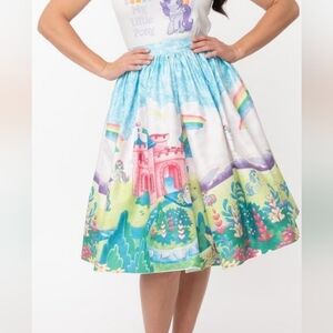 Unique Vintage Hasbro My Little Pony Dream Castle Swing Skirt
